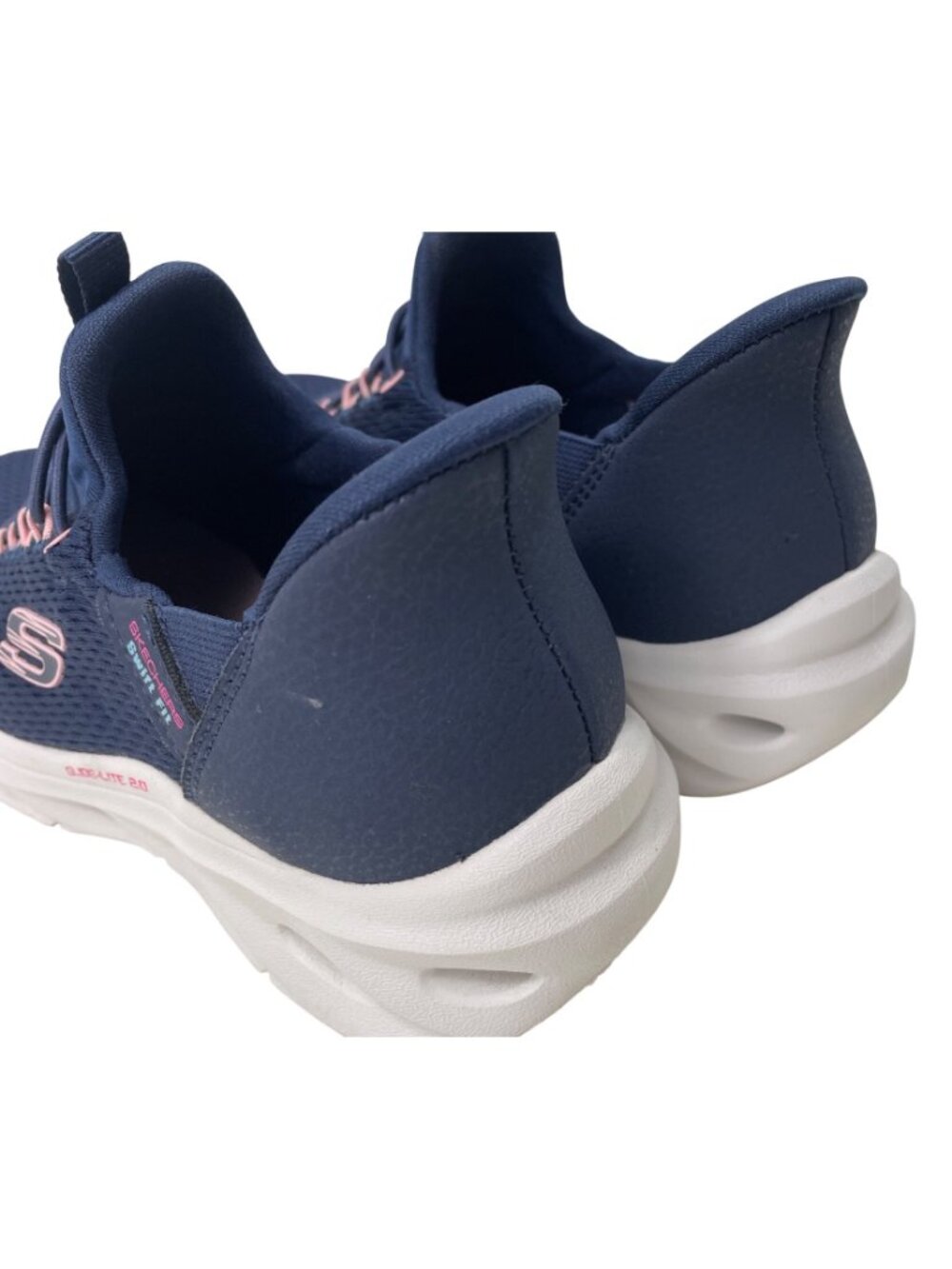 SKECHERS Womens Size 7.5 Navy Blue 179172 Swift-Fit Glide Lite 2.0 Sneaker - Picture 6 of 11